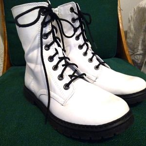 Platform Combat Boots